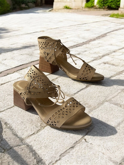 Tacones Fani color nude