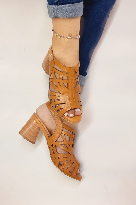 Tacon Sandra color miel